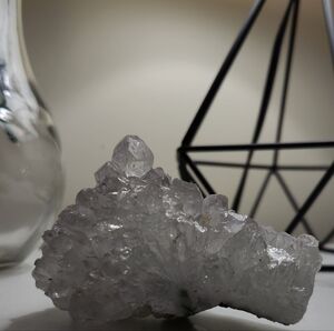 Large 5" Amethyst Clear Crystal Chunk